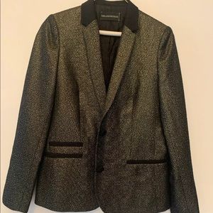 Zadig & Voltaire Deluxe NWOT Blazer 36 Glitter Tux